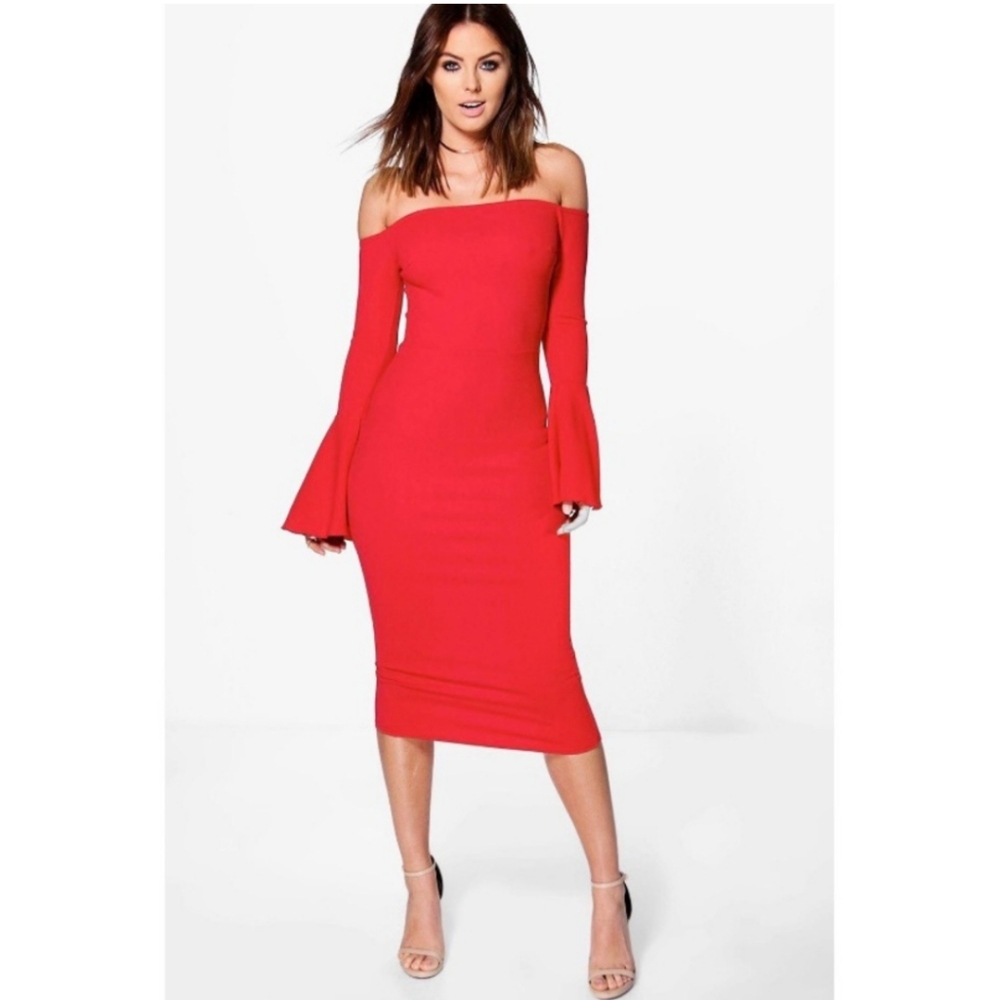 Red dress